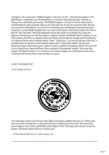 David Wingrove: The white mountain. (1992, Dell Publishing)