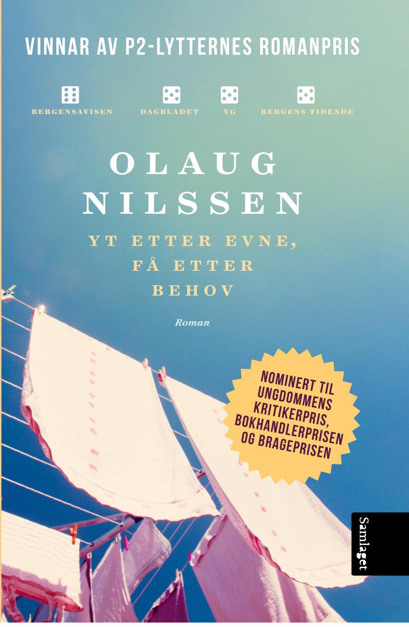 Olaug Nilssen: Yt etter evne, få etter behov (AudiobookFormat, Norwegian language, 2020, Det norske Samlaget)