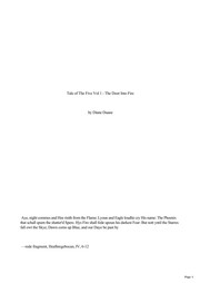 Diane Duane: The Door into Fire (1984, St Martins Pr)