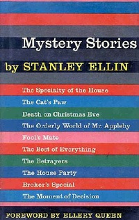 Stanley Ellin: Mystery Stories (Hardcover, 1956, Simon and Schuster)