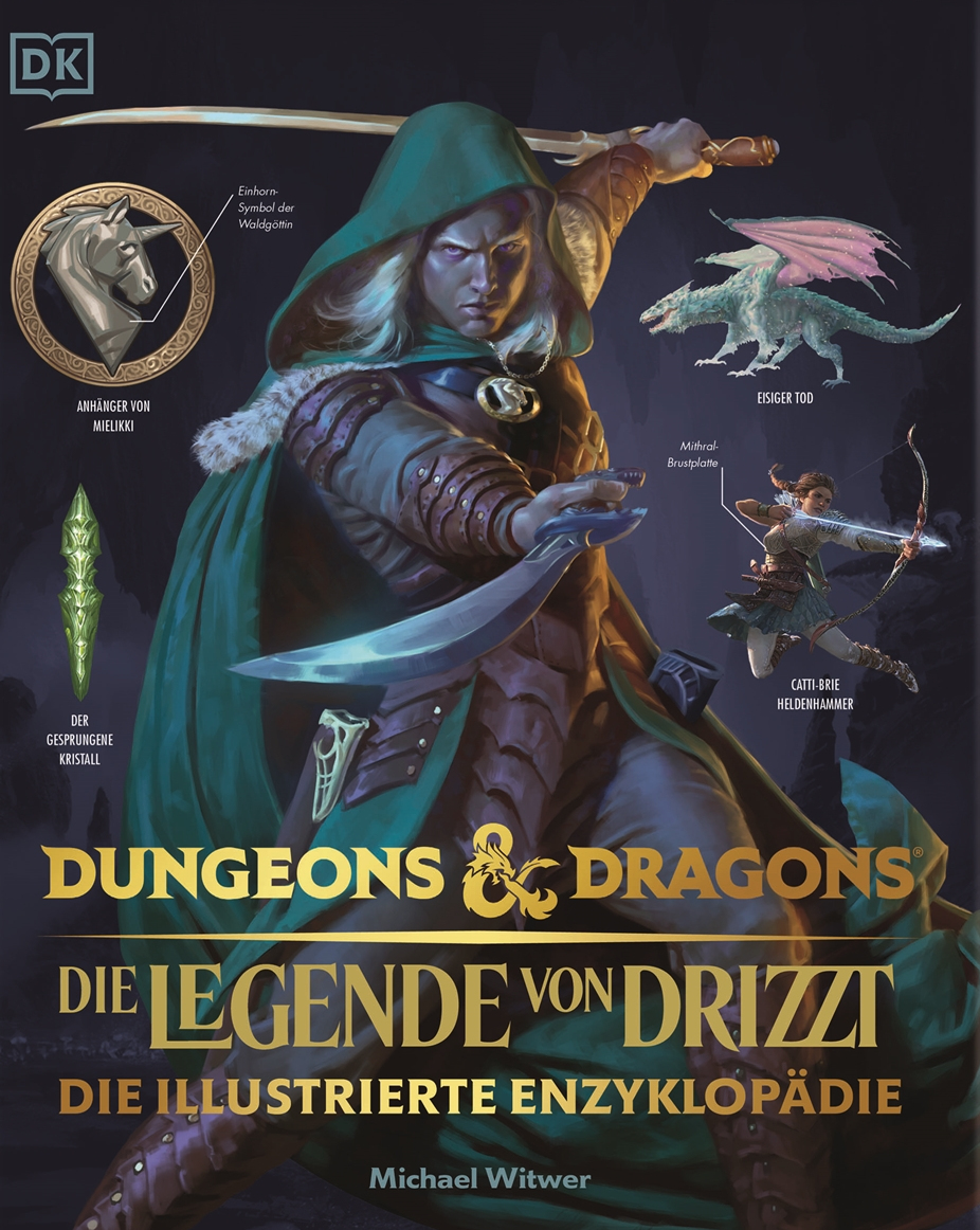 Michael Witwer: Die Legende von Drizzt (Hardcover, deutsch language, 2023, Dorling Kindersley)