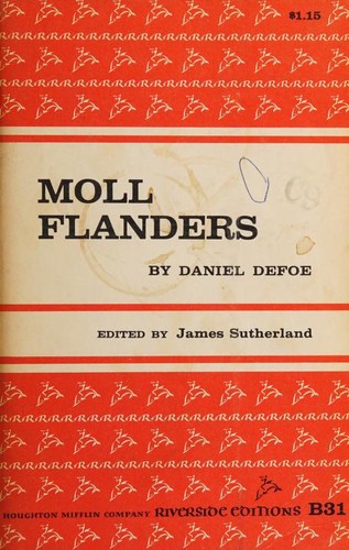 Daniel Defoe: Moll Flanders (1959, Houghton Mifflin)