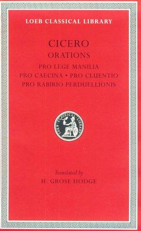 Cicero: Cicero (1927, Loeb Classical Library)