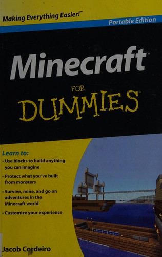 Jacob Cordeiro: Minecraft for dummies (2013, John Wiley & Sons)