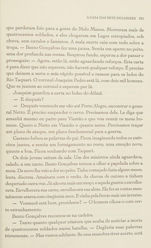 Leticia Wierzchowski: A casa das sete mulheres (Portuguese language, 2002, Editora Record)