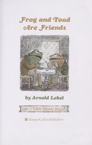 Arnold Lobel: Frog and toad are friends (1970, HarperCollins Publishers)