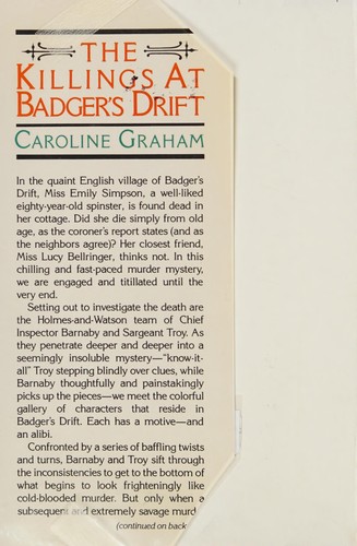 Caroline Graham: The killings at Badger's Drift (1987, Adler & Adler)