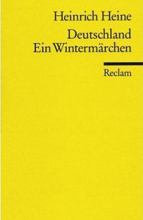 Heinrich Heine: Deutschland (German language, 1989, P. Reclam)