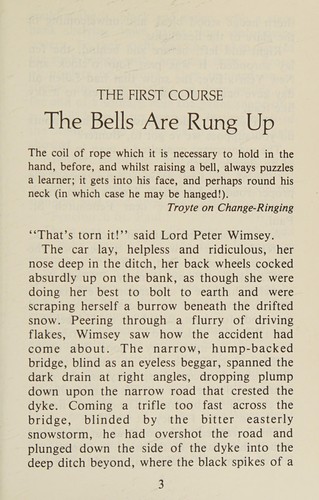 Dorothy L. Sayers: The nine tailors (1992, Chivers)