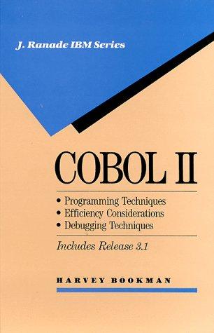 Harvey Bookman: COBOL II (Hardcover, 1990, McGraw-Hill)