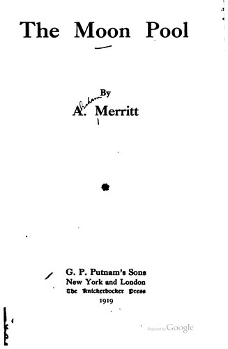 Abraham Merritt: The Moon Pool (Paperback, 1993, Carroll & Graf Pub)