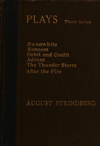 August Strindberg: Plays (1913, Duckworth)