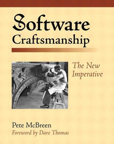 Pete McBreen: Software craftsmanship (2002)