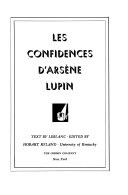 Maurice Leblanc: Les Confidences d'Arsène Lupin (French language, 1939, The Cordon Company)