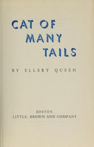 Ellery Queen: Cat of many tails (1949, Brown and Co.)