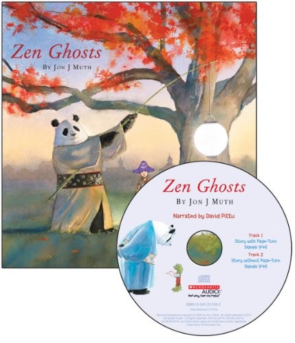 Jon J Muth: Zen Ghosts - Audio Library Edition (AudiobookFormat, 2012, Scholastic Audio Books)