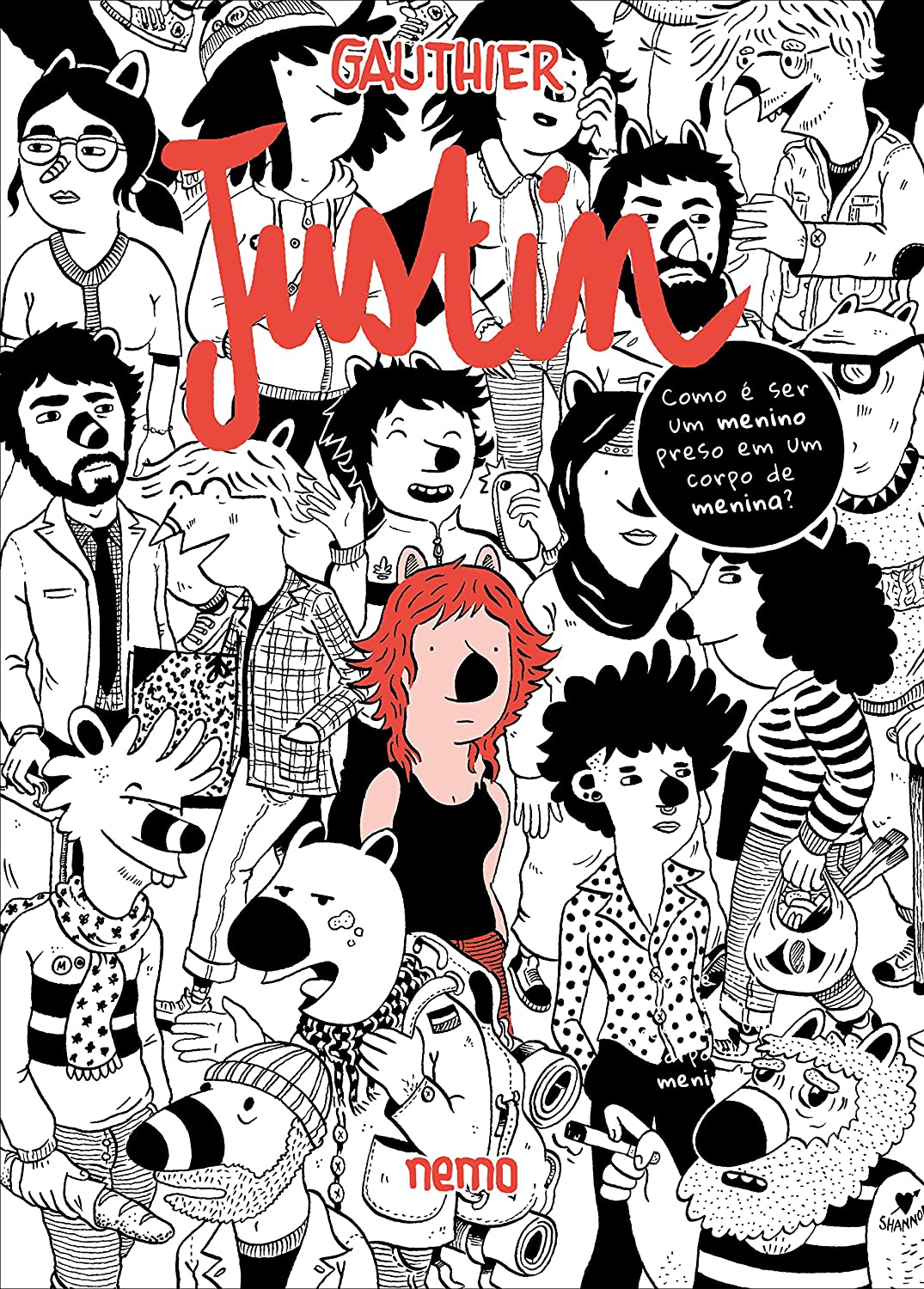 Gauthier: Justin (GraphicNovel, ‎Português language, 2018, ‎Nemo)