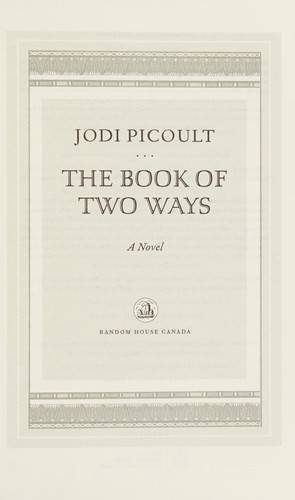 Jodi Picoult: The book of two ways (2020, Random House Canada)
