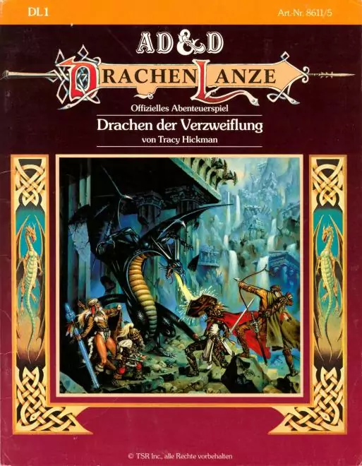 Tracy Hickman, Eberhard von Staden: Drachen der Verzweiflung (Paperback, deutsch language, Fantasy Spiele Verlags-GmbH)