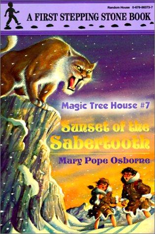 Mary Pope Osborne: Sunset of the Sabertooth (Hardcover, 1999, Tandem Library)