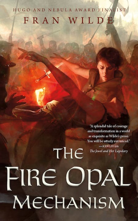 Fran Wilde: Fire Opal Mechanism (2019, Doherty Associates, LLC, Tom)