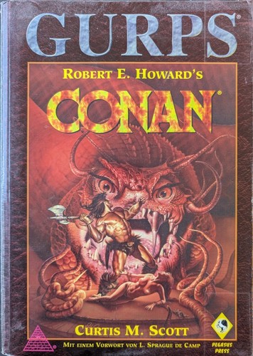Curtis M. Scott: GURPS Conan (1196, Pegasus Press)