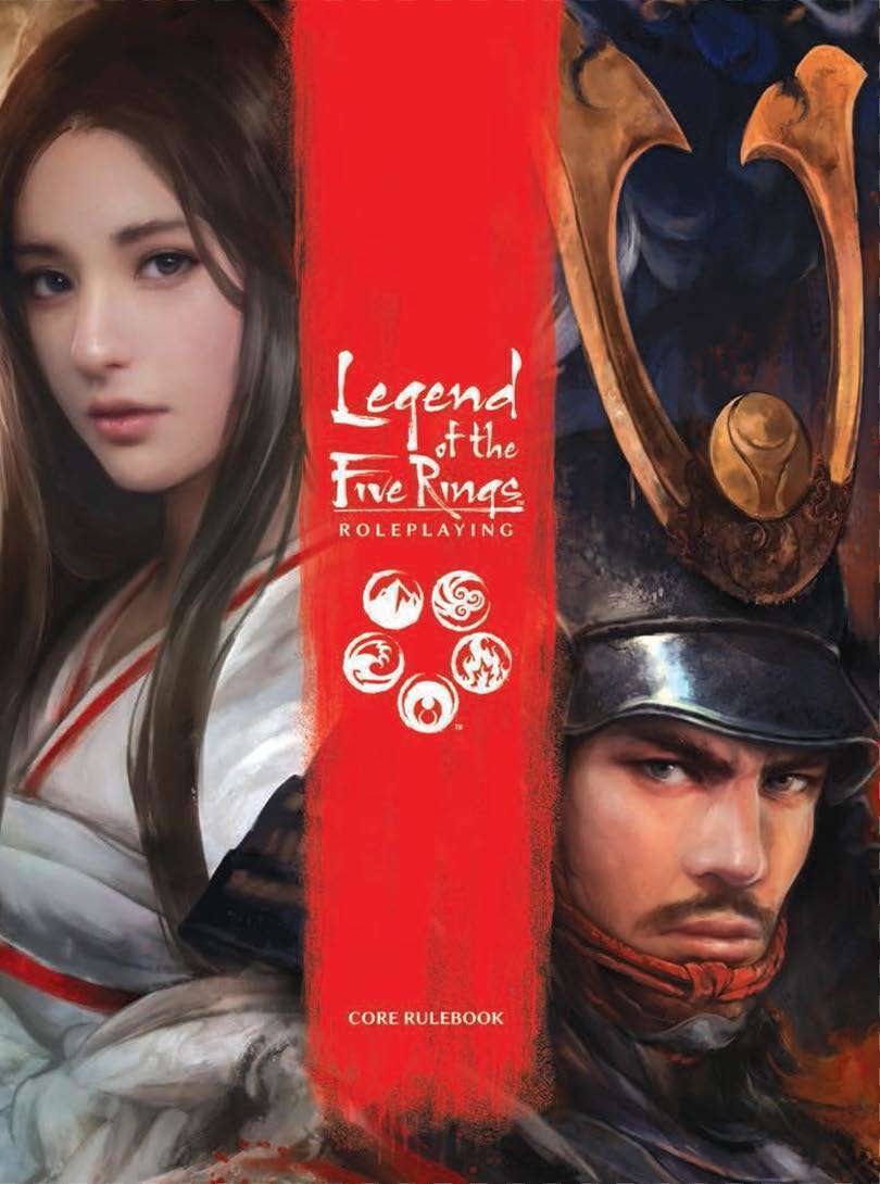 Max Brooke, Katrina Ostrander: Legend of the Five Rings Roleplaying Core Rulebook (EBook, Edge Studio, Asmodee)