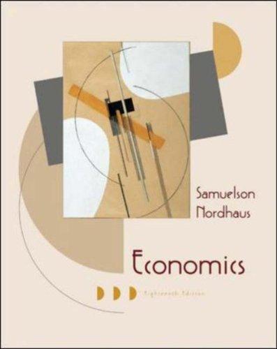 Paul A. Samuelson, Paul Anthony Samuelson, William D. Nordhaus: Economics (2005, McGraw-Hill/Irwin)