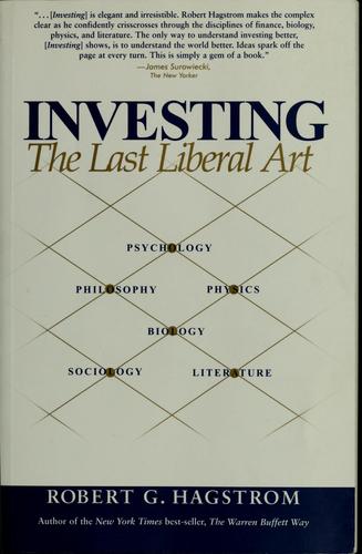 Robert G. Hagstrom: Investing (Paperback, 2000, Texere)