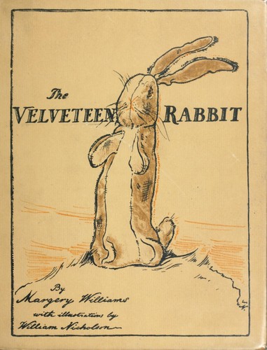 Margery Williams Bianco: The velveteen rabbit; or, How toys become real (1922, Heinemann)