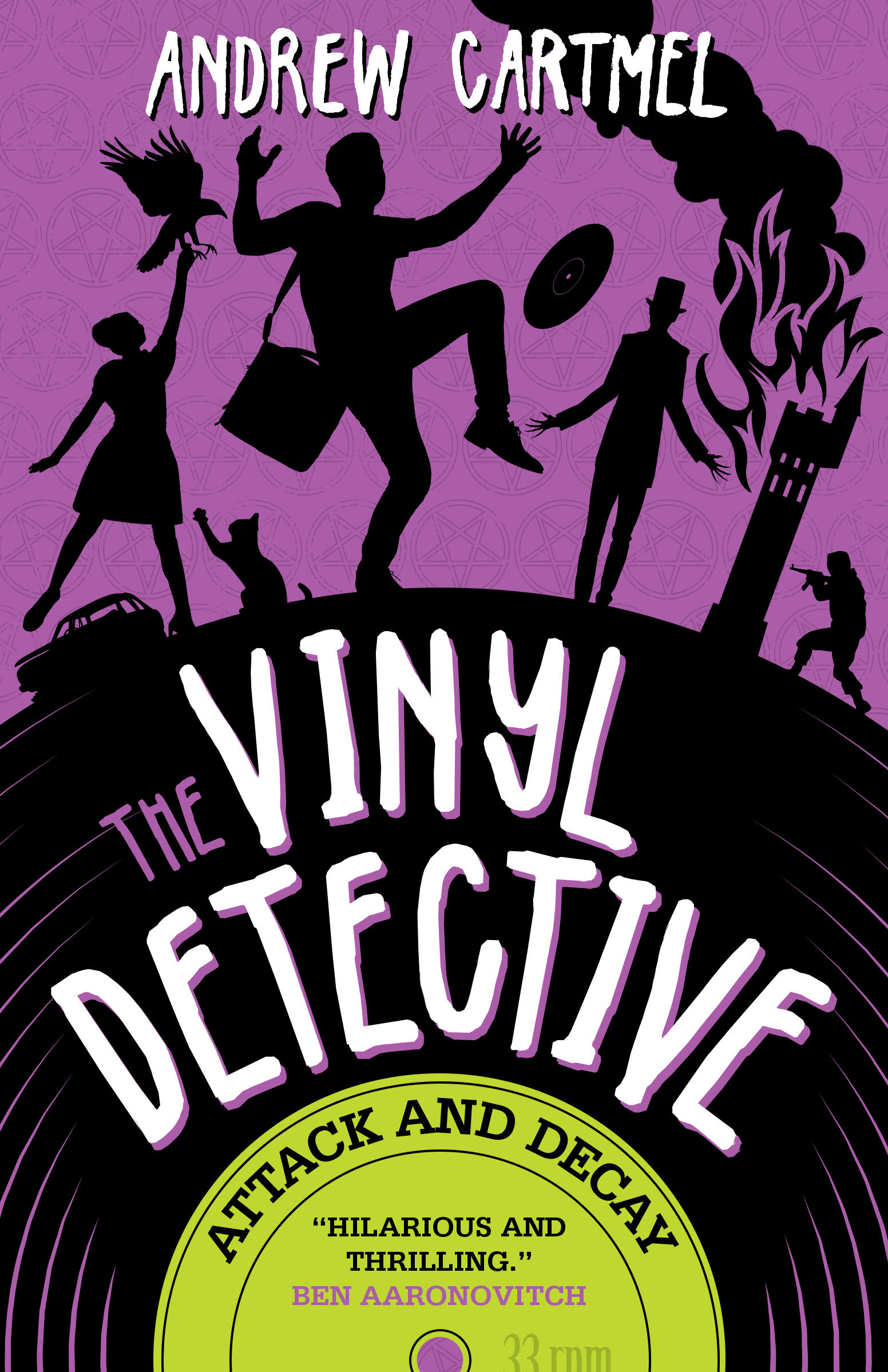 Andrew Cartmel: Attack and Decay (The Vinyl Detective #6) (EN language)