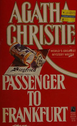 Agatha Christie: Passenger to Frankfurt (1991, Pocket Books)
