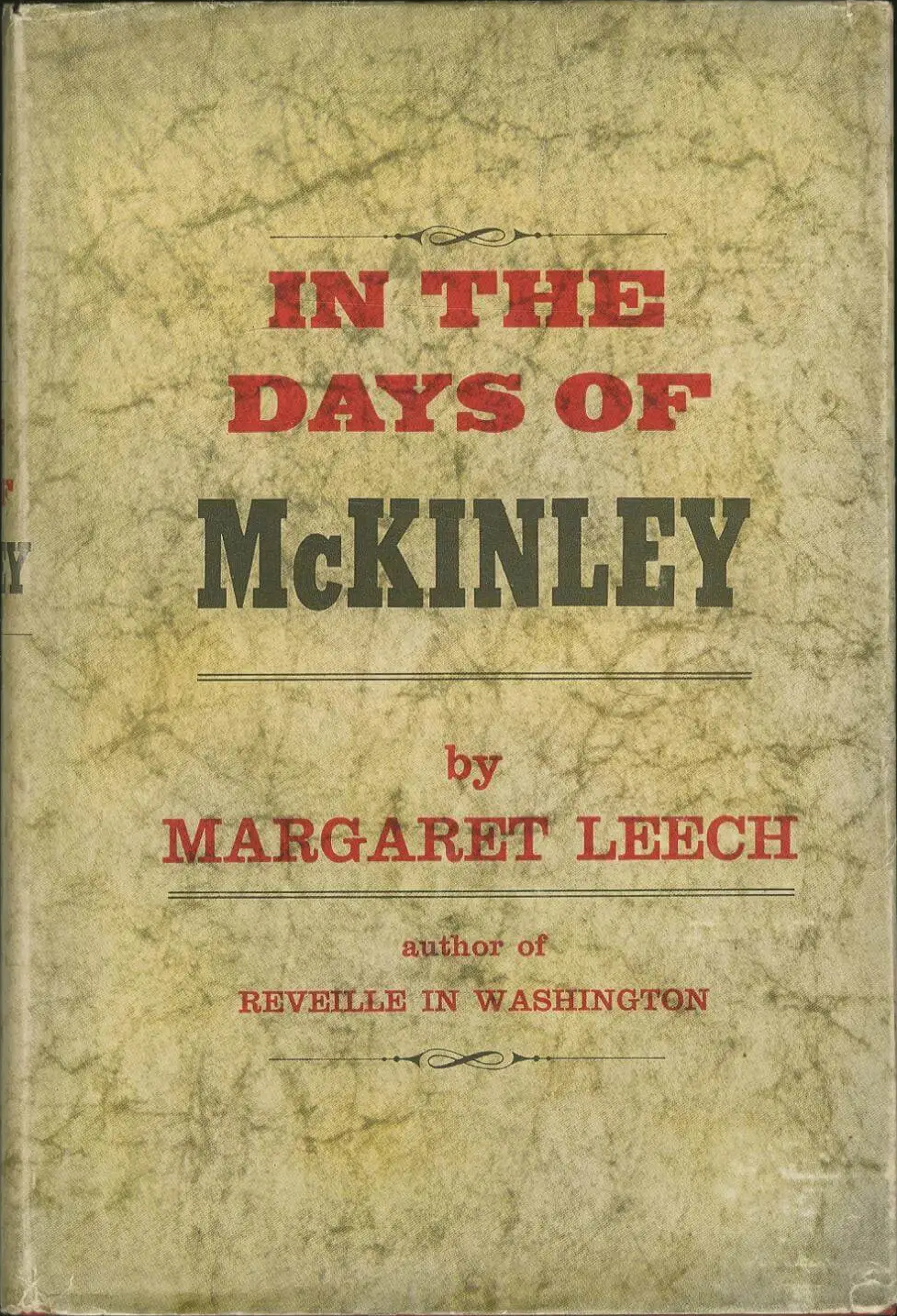 In the Days of McKinley (Hardcover, 1959, Harper & Brothers)