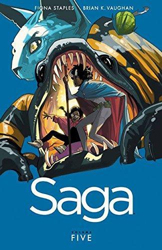 Fiona Staples, Brian K. Vaughan: Saga, Volume Five (2015)