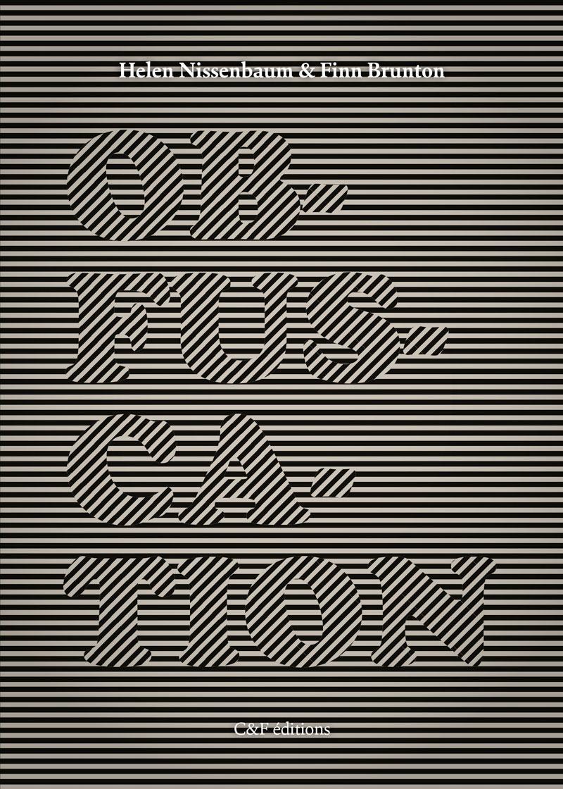 Obfuscation (French language, 2019, C&F éditions)