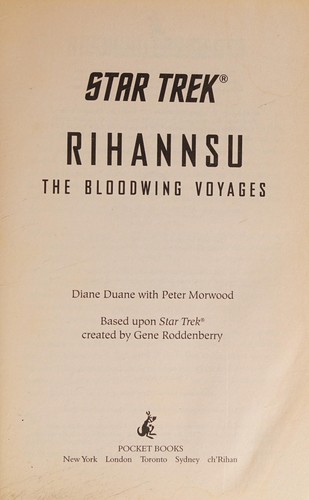 Diane Duane: Rihannsu (2006, Pocket Books)