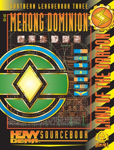 Andrew Lucas, Darren Rider: Heavy Gear Southern Leaguebook Three - Mekong Dominion (Paperback, 1998, Dream Pod 9)