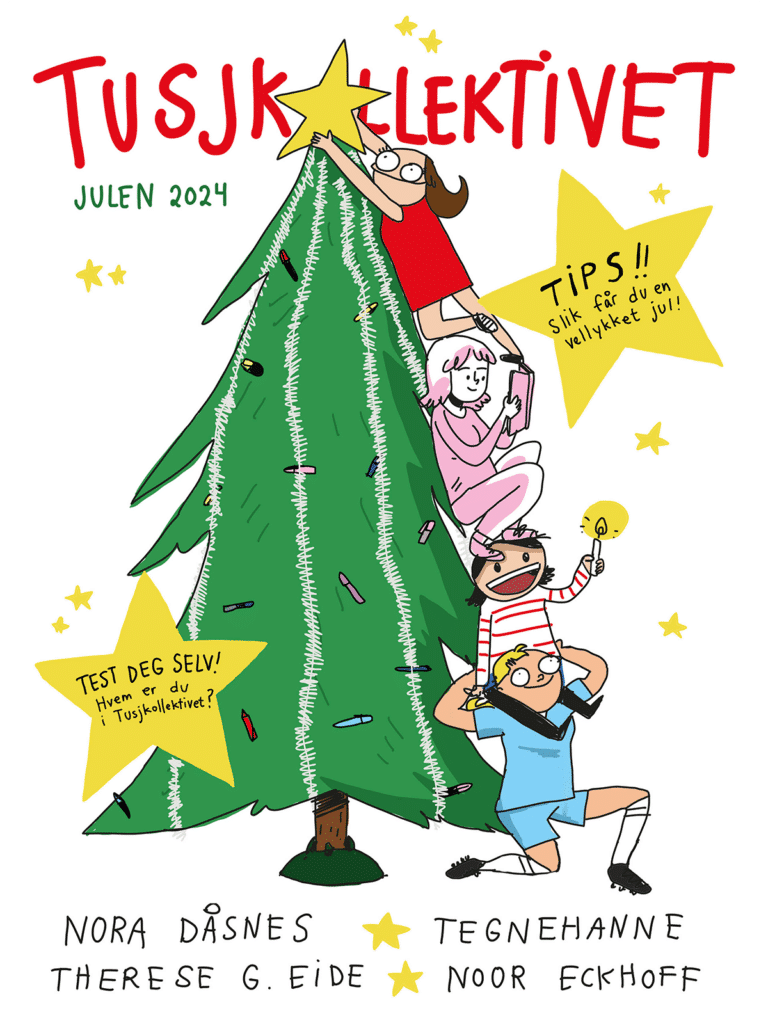 Noor Hoelsbrekken Eckhoff, Hanne Sigbjørnsen, Nora Dåsnes, Therese G. Eide: Tusjkollektivet (Paperback, Norwegian language, 2024, Strand forlag)