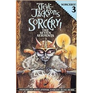 Jackson, Steve: The seven serpents. (1984, Penguin Books)