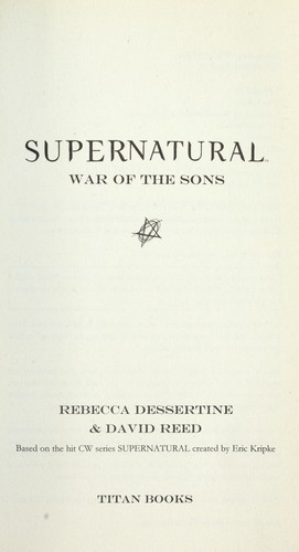 Rebecca Dessertine: War of the sons (2010, Titan)