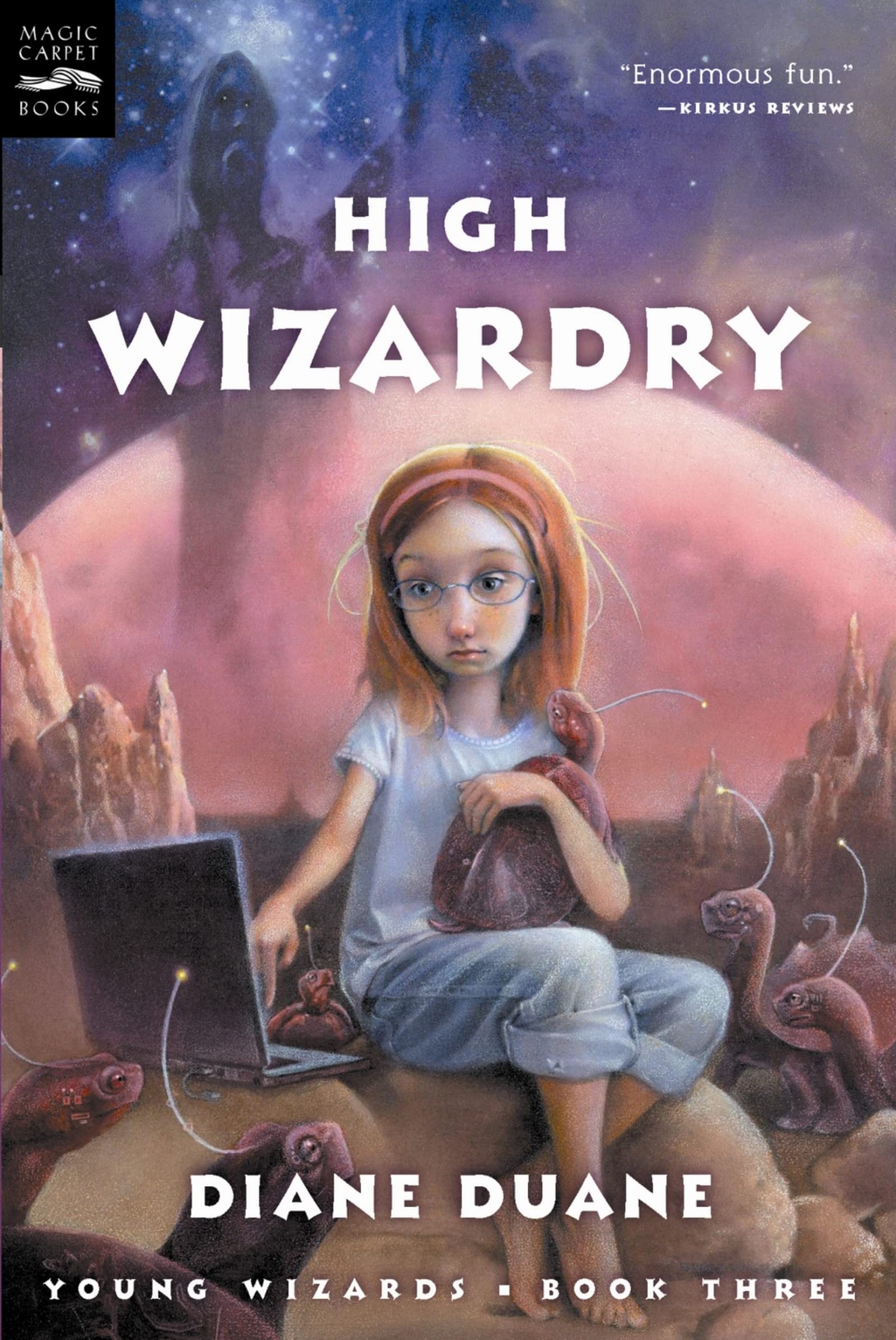 Diane Duane: High Wizardry (2003, Houghton Mifflin Harcourt Publishing Company)
