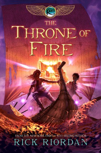 Rick Riordan: The Throne of Fire (Paperback, 2013, Hyperion Books for Children)