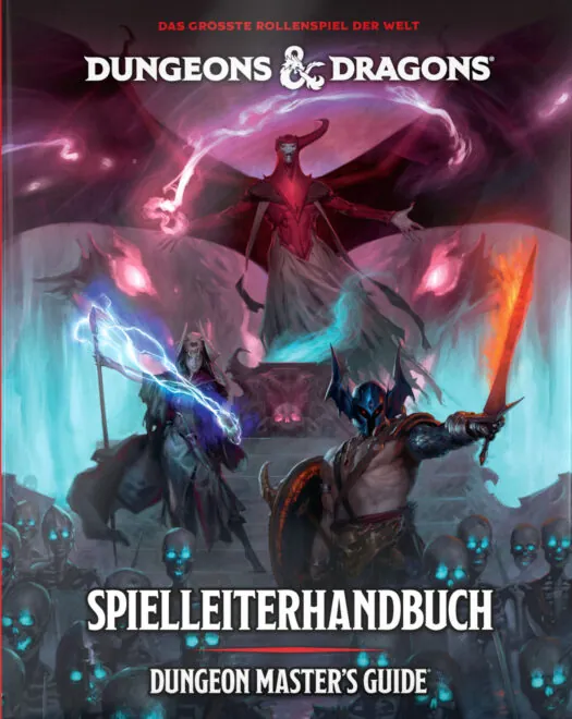 James Wyatt, Jeremy Crawford, F. Wesley Schneider, Ben Petrisor, Christopher Perkins, Makenzie De Armas, Ray Winninger: Spielleiterhandbuch (Hardcover, deutsch language, Wizards of the Coast)