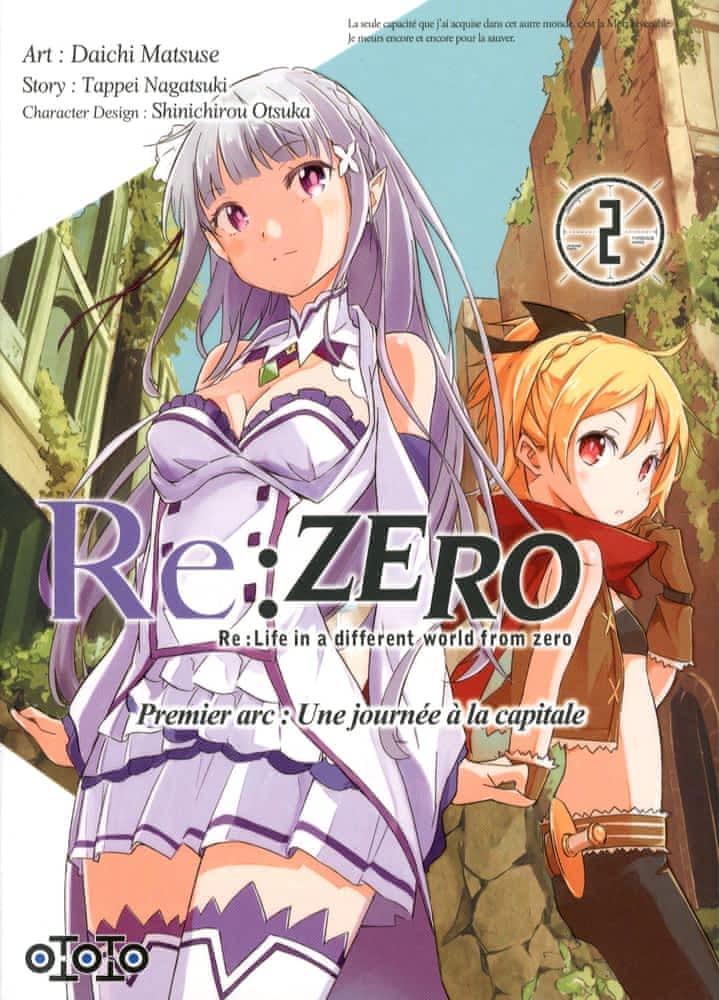 Tappei Nagatsuki, Daichi Matsuse: Re:Zero - Premier arc : Une journée à la capitale 2 (French language, 2017, Ototo)