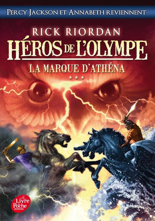 Rick Riordan: La marque d'Athéna (French language, 2015, Le Livre de poche jeunesse)