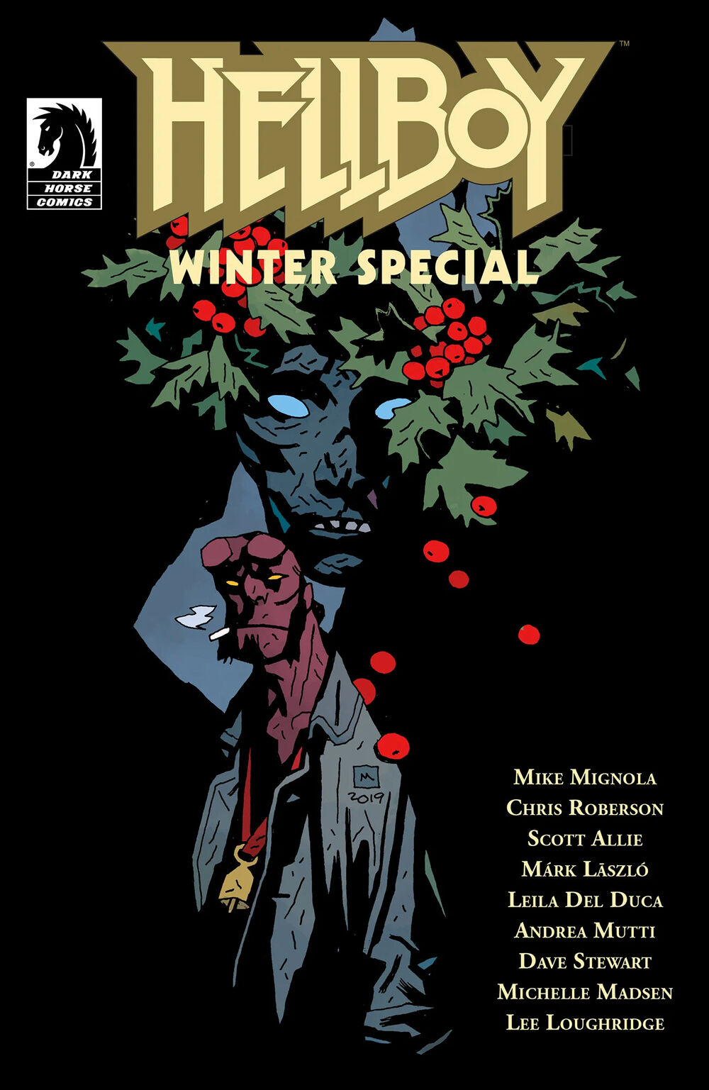 Mike Mignola, Chris Roberson, Scott Allie, Dave Stewart, Michelle Madsen, Márk László, Leila del Duca, Andrea Mutti, Lee Loughridge: Hellboy Winter Special (2019) (EBook, Dark Horse Comics)