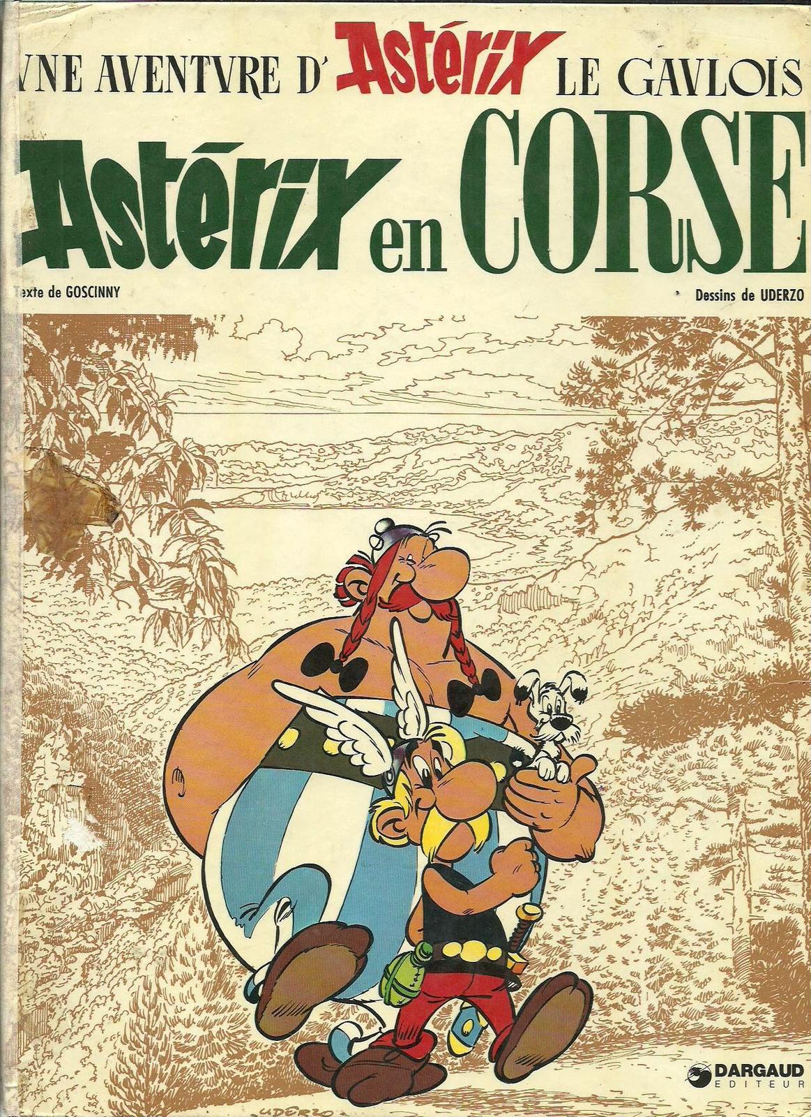 René Goscinny: Asterix en Corse (French language, 1973, Dargaud)