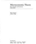 Walter Nicholson: Microeconomic theory (1989, Dryden Press)