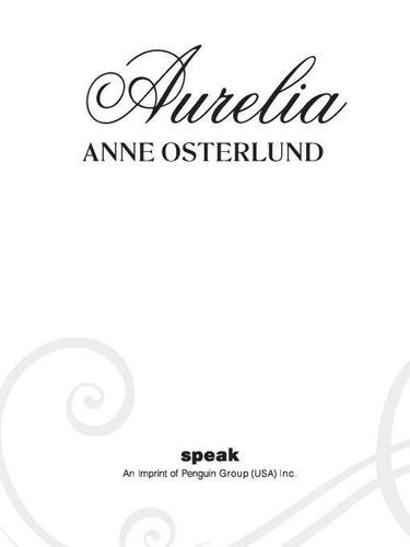 Anne Osterlund: Aurelia (EBook, 2009, Penguin USA, Inc.)