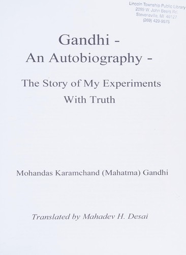 Mohandas Karamchand Gandhi: Gandhi (2011, [CreateSpace?], CreateSpace Independent Publishing Platform, Brand: CreateSpace Independent Publishing Platform)